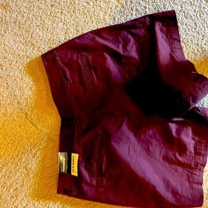 Maroon shorts